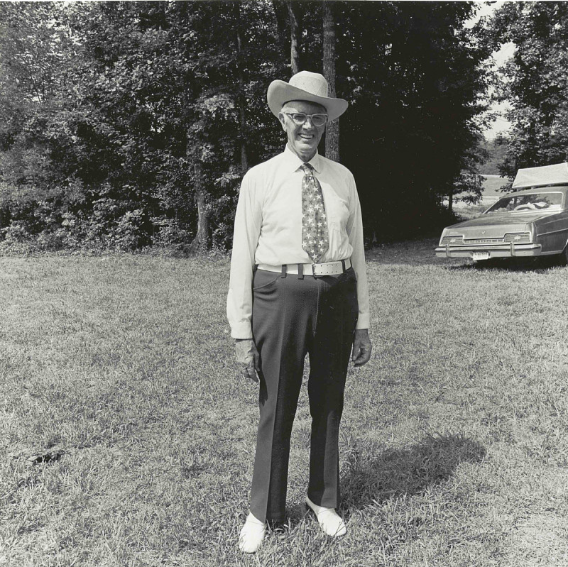 Full length photo of Charlie Monroe from 1973.